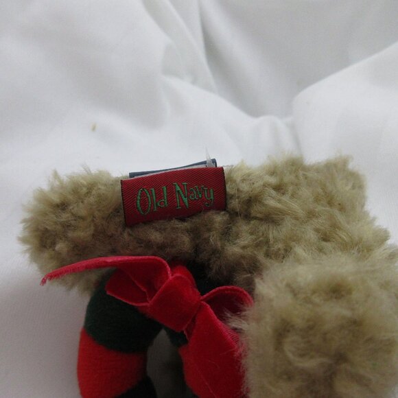 Vintage Old Navy Christmas Teddy Bear Ornament - Picture 6 of 7